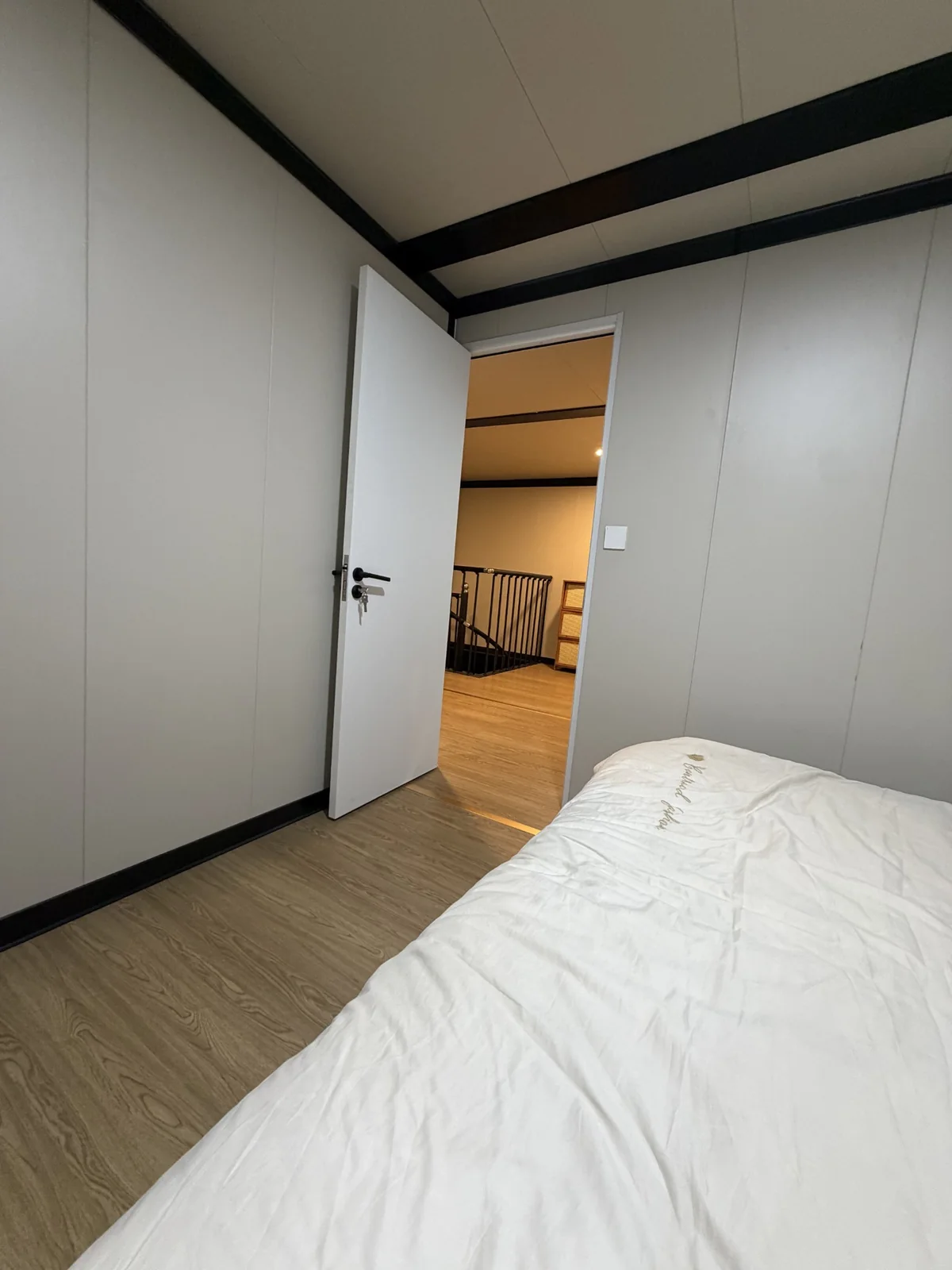 Second bedroom in double-storey expandable house