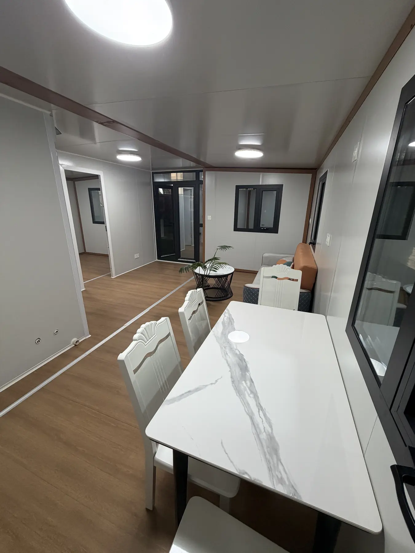 20ft expandable house wall panels flooring and dining finish reference