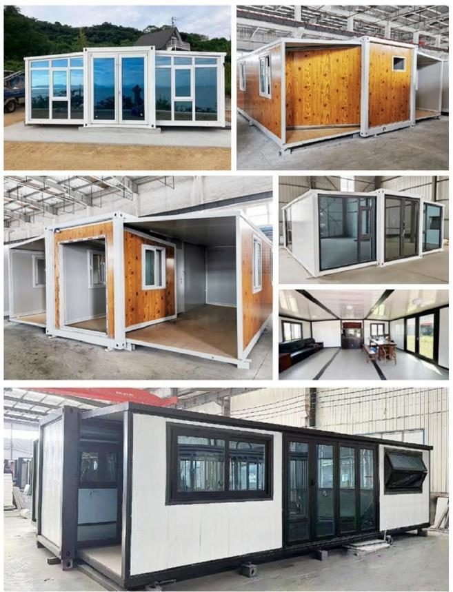 Expandable container units used for project accommodation