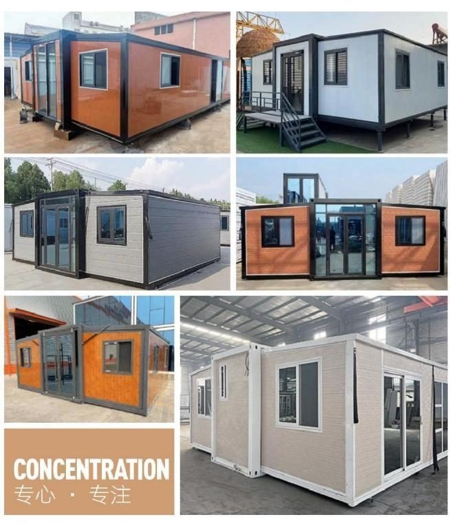 40ft expandable container house exterior reference