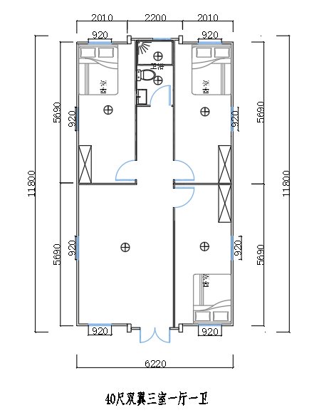 Expandable floor plan source drawing 22