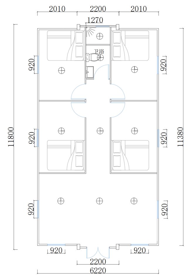 40ft expandable house room-count planning reference